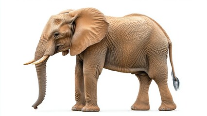 Obraz premium elephant isolated on white
