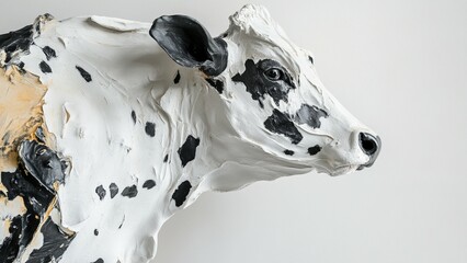 close up of a white horse