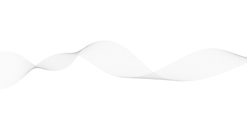 Abstract white and grey background with technology business wave lines. Abstract background with a wave curve lines. Frequency sound wave line and technology concept background.	