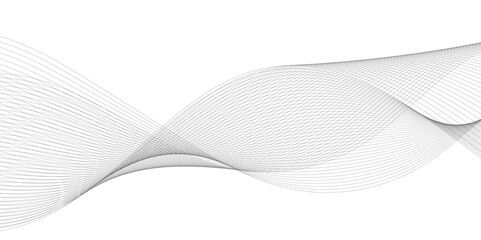 Background with technology business wavy curve lines. Abstract background with wave curve lines sound, voice and ocean. Frequency sound wave line and technology future concept background.	