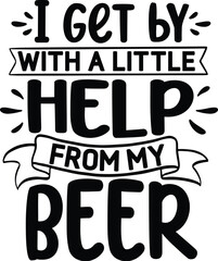 I get by with beer design File