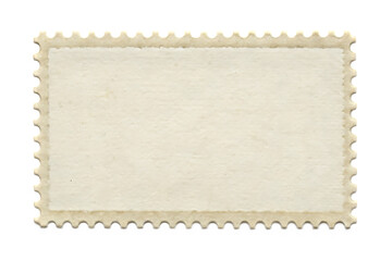  blank postage stamp clean postage stamp isolated on white background