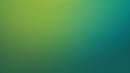 Obraz premium Abstract Green and Teal Gradient Background Smooth Color Transition for Design Projects