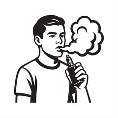 vaper electronic cigarette