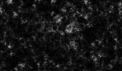 Abstract black and white texture of a grunge concrete wall with cracks and scratches background. distressed grunge concrete wall texture. Old monochrome grunge background with dots.