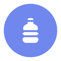 gallon icon for illustration