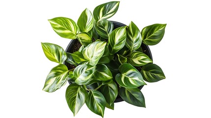 明るい葉模様が魅力のフィロデンドロン・ブラジル