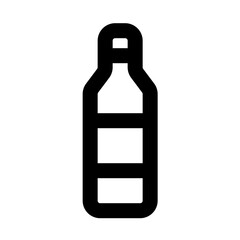 water bottle icon for illustration