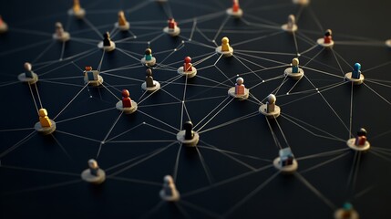 Global Network: Visualizing Connections & Collaboration