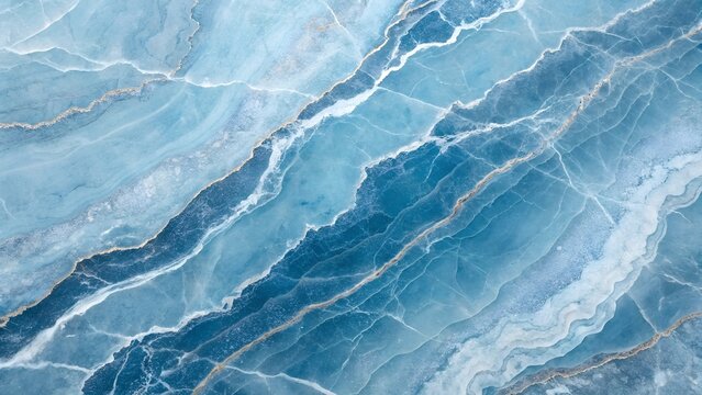 arctic blue marble stone texture abstract background