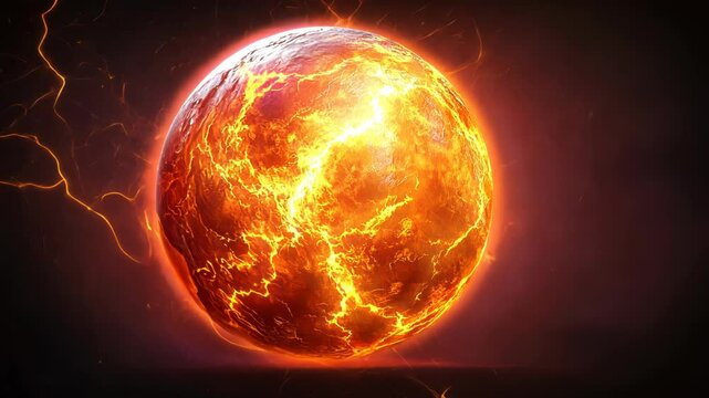 Molten celestial sphere