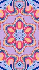 digital art in the form of a kaleidoscope