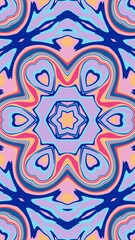 digital art in the form of a kaleidoscope