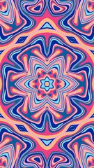 digital art in the form of a kaleidoscope