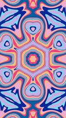 digital art in the form of a kaleidoscope