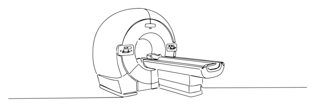 mri scanner icon medical diagnostic device