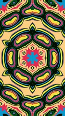 digital art in the form of a kaleidoscope
