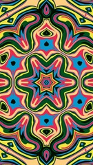 digital art in the form of a kaleidoscope