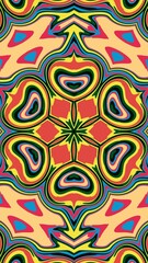 digital art in the form of a kaleidoscope