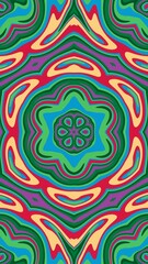 digital art in the form of a kaleidoscope