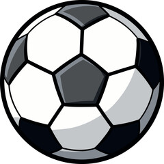 Back to School Soccer Ball Vector Clipart | Sports Graphic Design Element