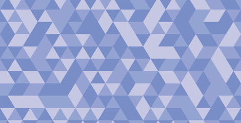 Seamless geometric triangle and square shape patterns.