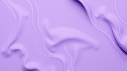 Obraz premium Elegant lavender abstract background with flowing waves and soft shadows design