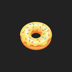 Download high-quality doughnuts vector illustrations featuring colorful, delicious donut designs with icing, sprinkles, and glaze. Perfect for bakery branding, 