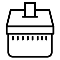 Vote Ballot Box Line