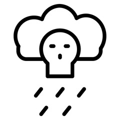 Acid Rain Pollution Line