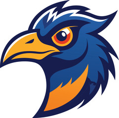 Obraz premium eagle head vector illustration