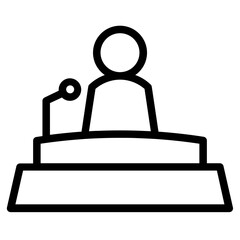 Speech Election Choose Line