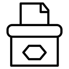Ballot Box Election Line