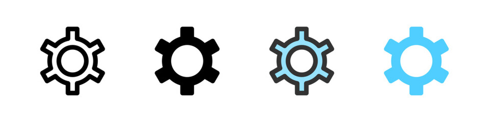 Icon set for settings. Great for apps, control panels, or customization UI.