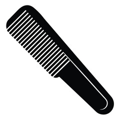 comb glyph icon , designed for web and app