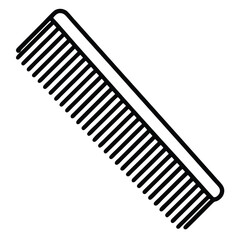 comb glyph icon , designed for web and app