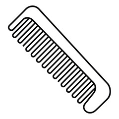 comb glyph icon , designed for web and app
