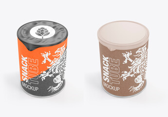 Snack Tube Mockup