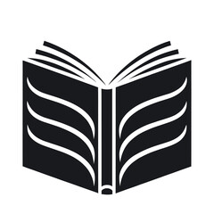 book icon vector, Book logo in line style different style vector illustration