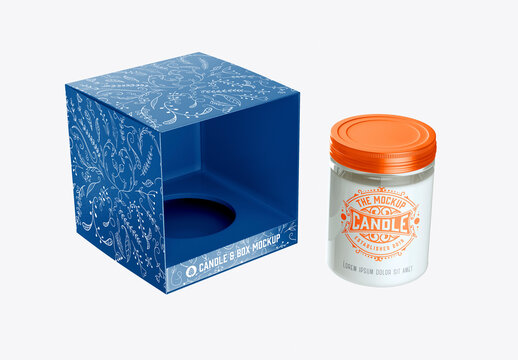 Candle Jar mockup