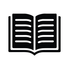 book icon vector, Book logo in line style different style vector illustration