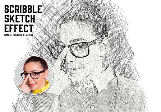 Scribble Sketch Effect