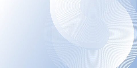 Modern blue modern background with circle elements. Digital technology abstract modern