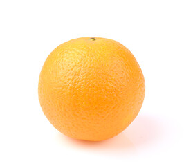 Orange fruit isolated on the white background