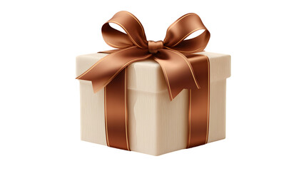 Obraz premium elegant flat vector gift box with soft shadows and luxury bow