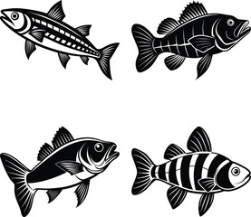 Surreal underwater scene with dolphins wearing top hats and carrying tea sets. Whimsical and imaginative concept.
