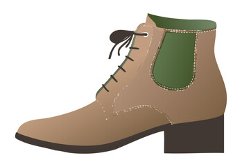 Versatile Women's Light Brown Fashion Boot