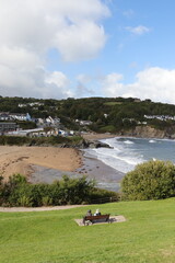 Wales coastal path in Aberporth
