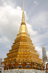 Naklejka premium Wat Phra Kaeo palace, Bangkok, Thailand