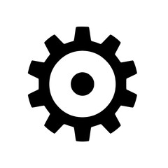 gear icon vector illustration